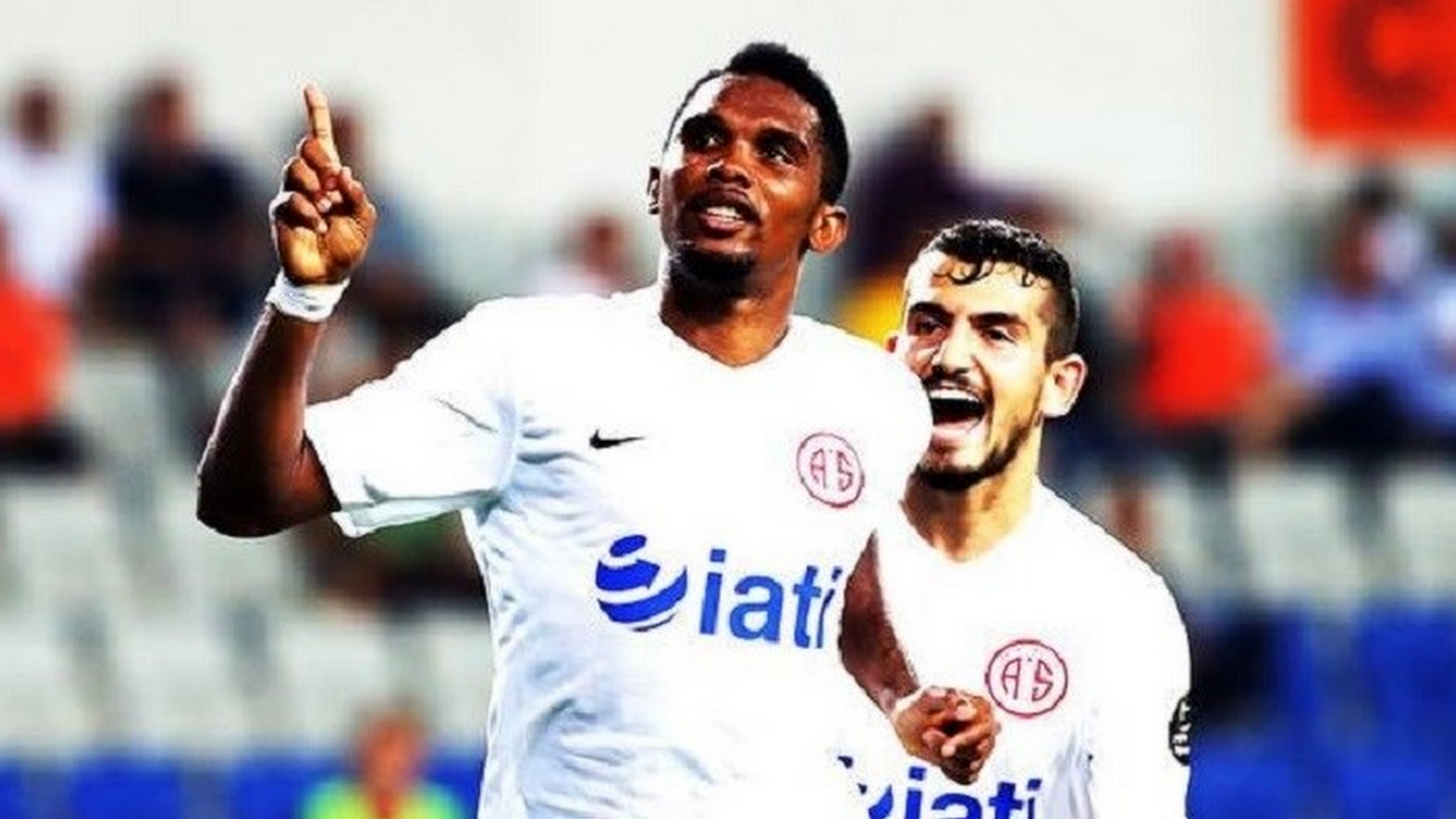 Samuel Eto´o radosť Antalyaspor